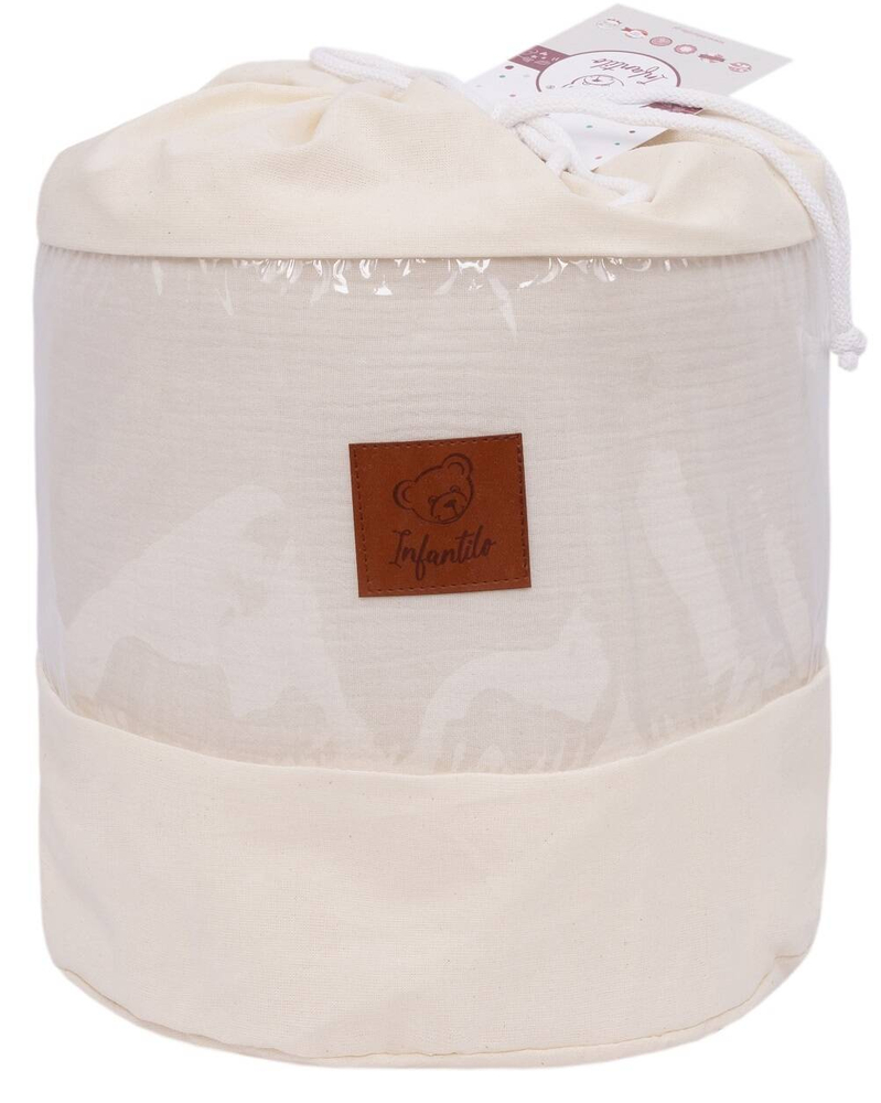 Ochraniacz do łóżeczka MUŚLIN