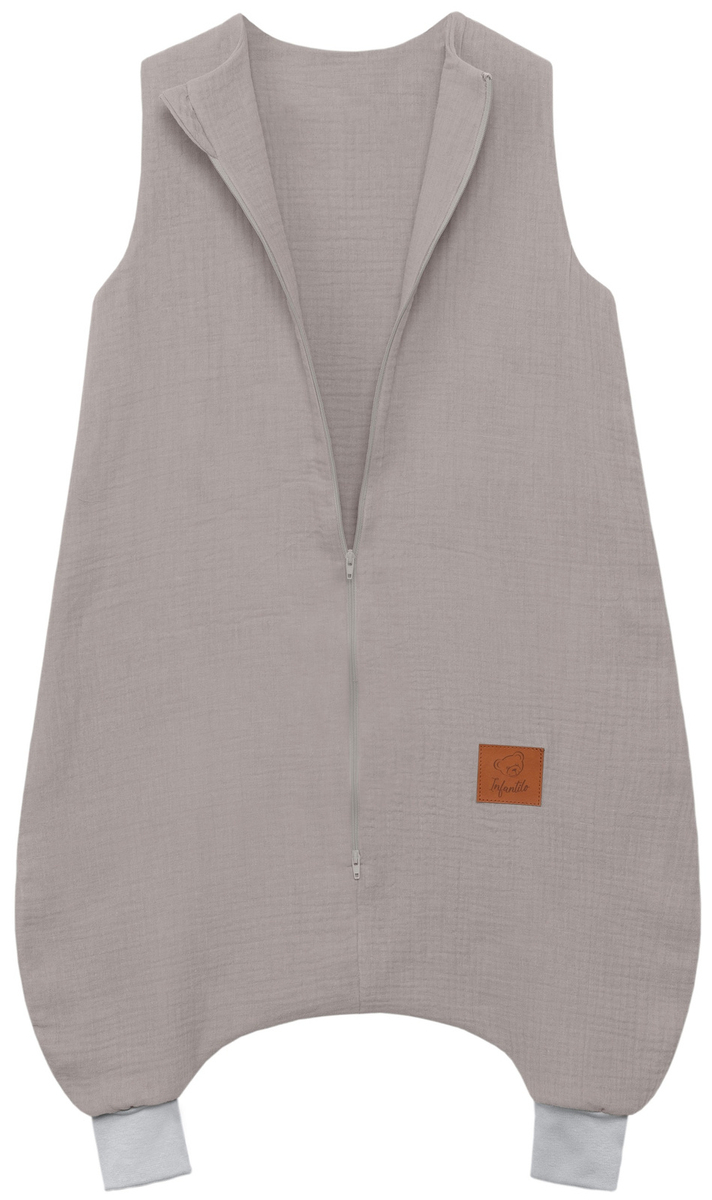 Śpiworek do spania muślinowy z nogawkami KIDS SOFT LIGHT