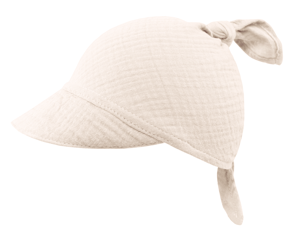 Chusteczka na głowę z daszkiem MUŚLIN