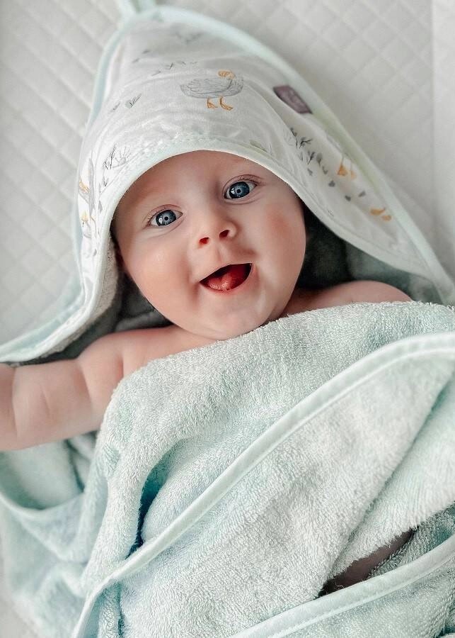 Okrycie kąpielowe BAMBUSOWE 100x100cm