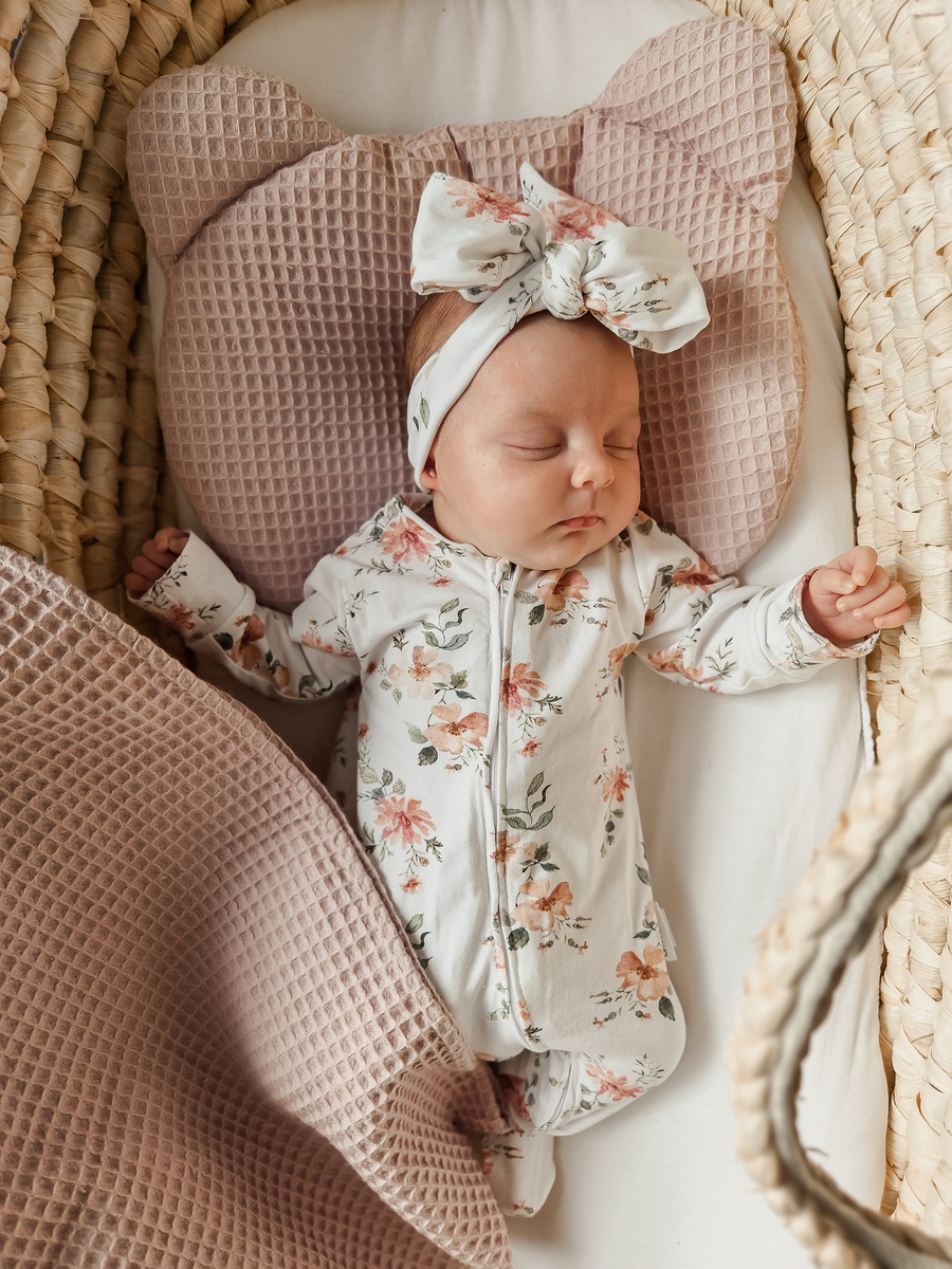 Komplet letni poduszka i otulacz WAFEL