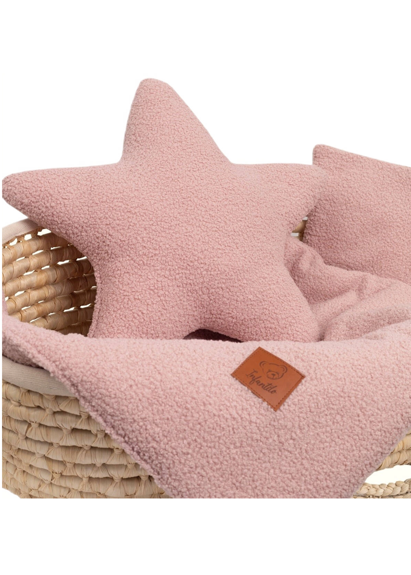 Poduszka dekoracyjna GWIAZDKA BARANEK boucle