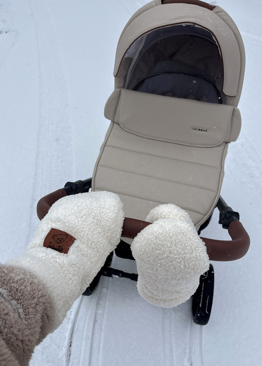 Rękawice do wózka BARANEK boucle