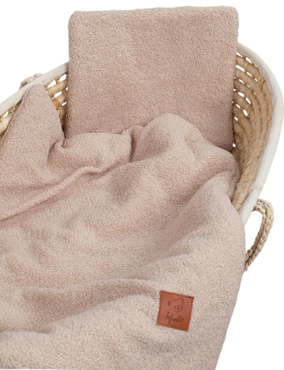 Pościel do wózka ocieplana BARANEK boucle