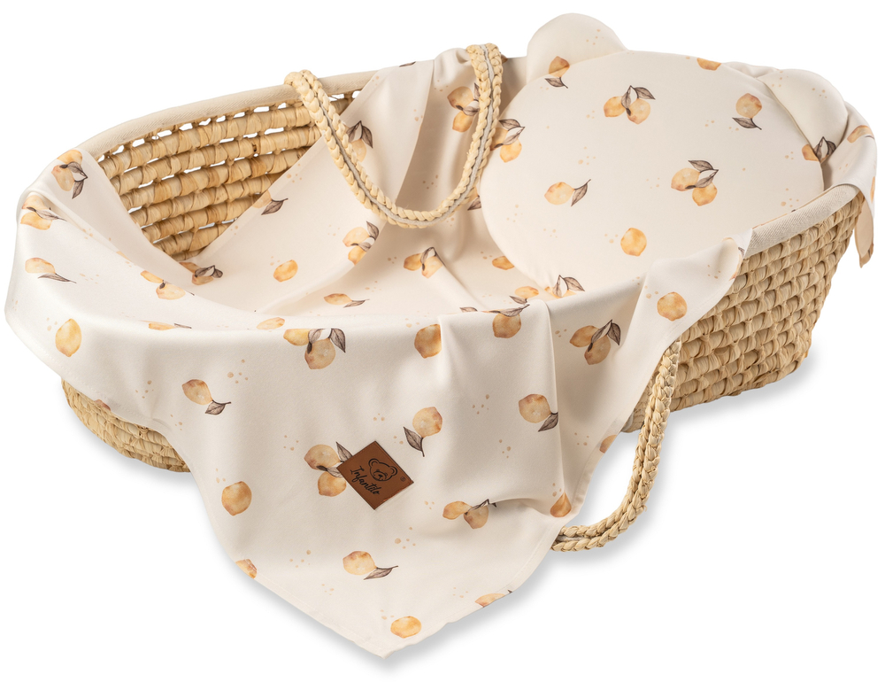 Komplet letni poduszka miś i otulacz BAMBUS