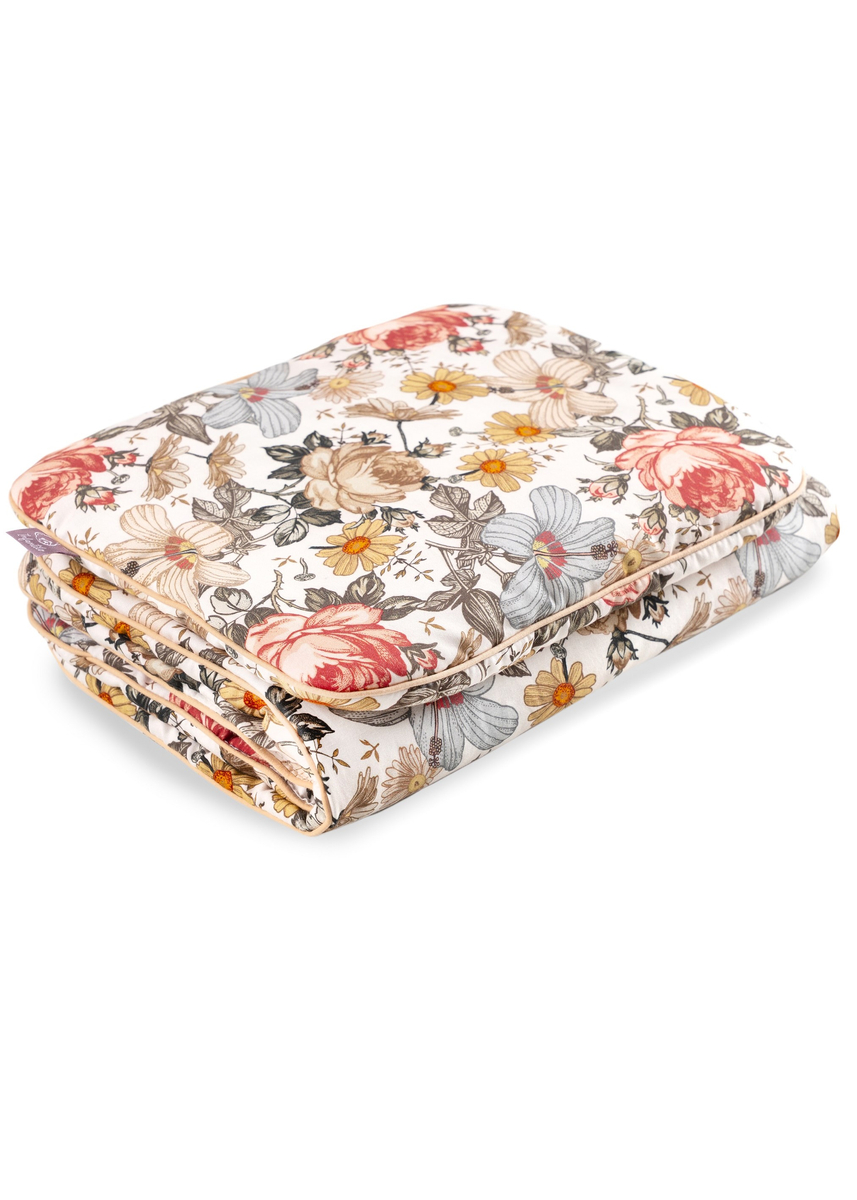 Komplet do wózka bawełniany z wypustką