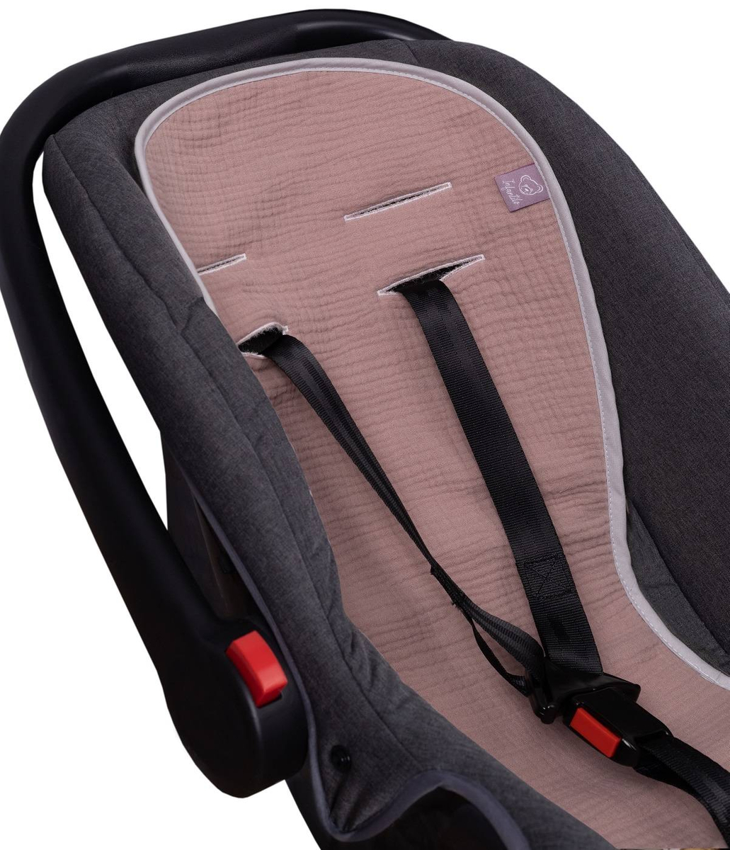 Wkładka 3D do fotelika MUŚLINOWA 