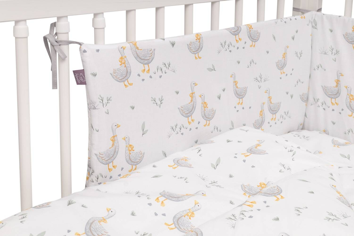 Ochraniacz do łóżeczka BAWEŁNIANY