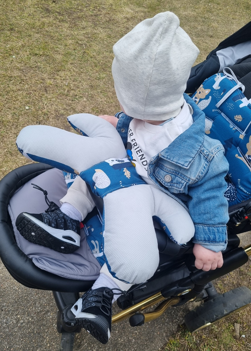 Wkładka do wózka VELVET - ZESTAW