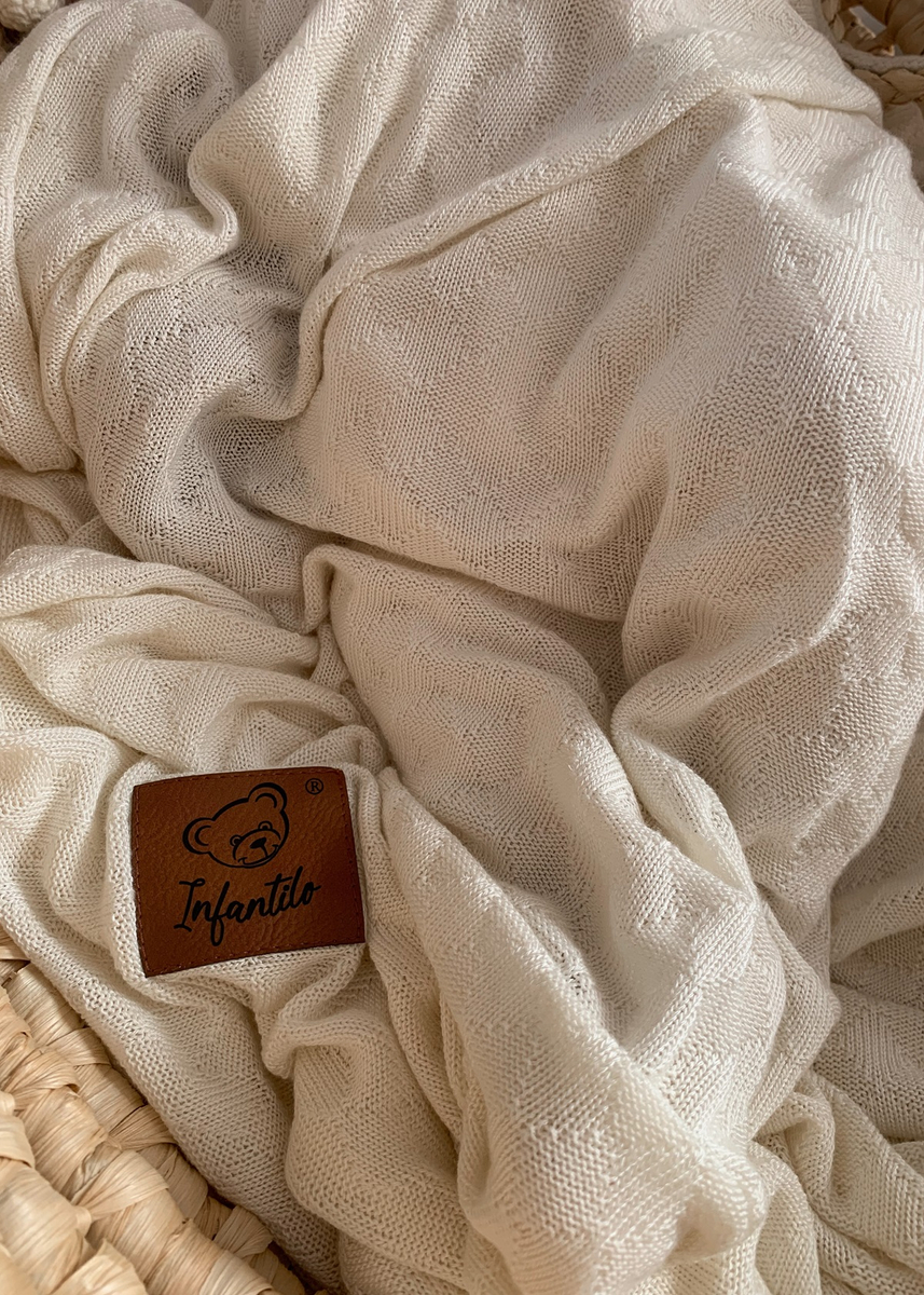 Kocyk bambusowy TINY BAMBOO 100x120cm