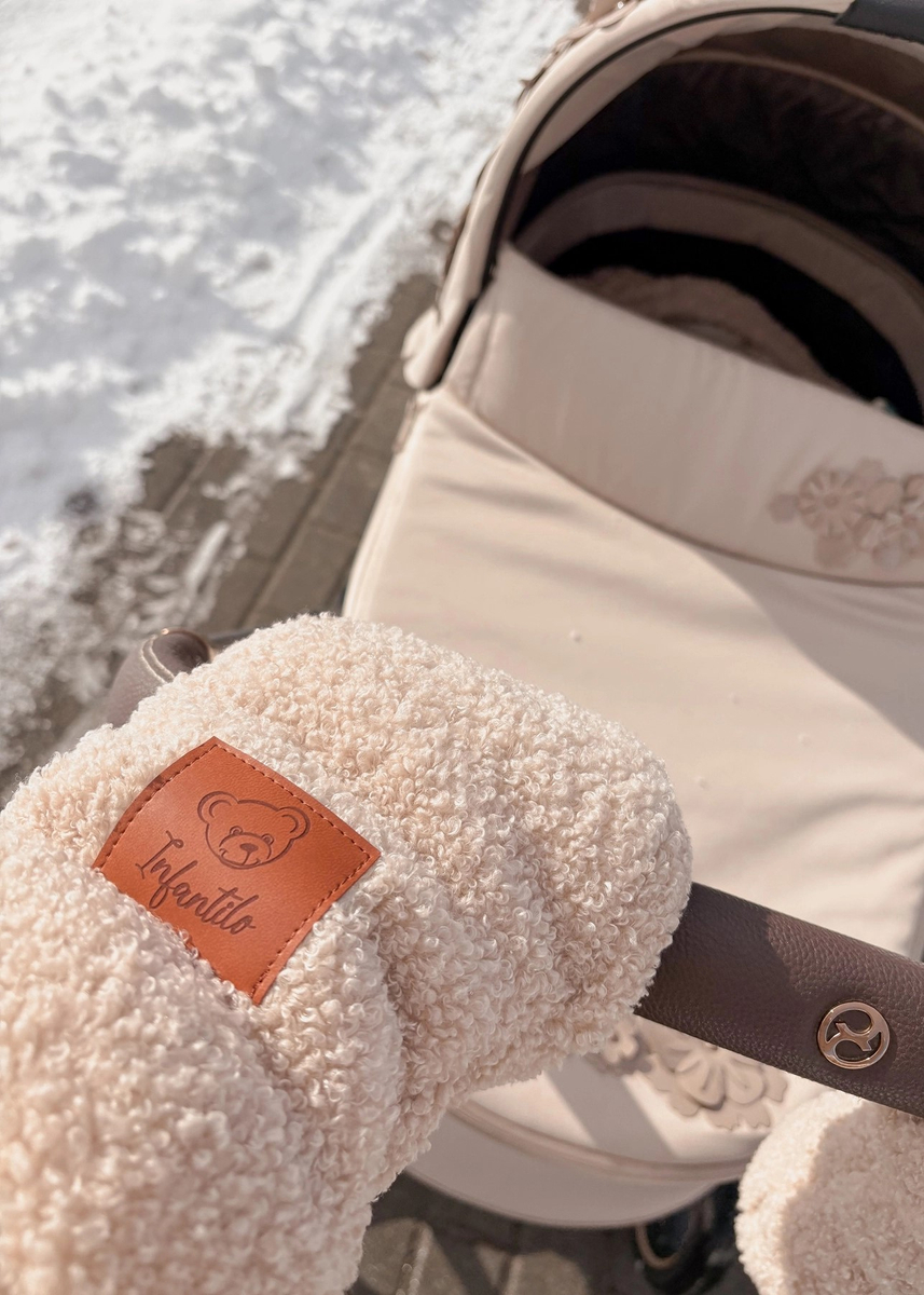 Rękawice do wózka BARANEK boucle