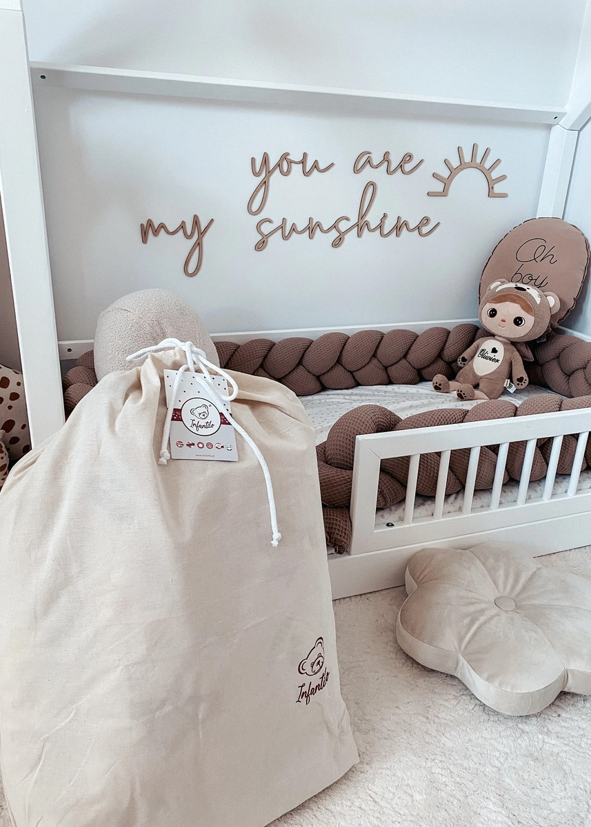 Koc przedszkolaka VELVET 100x135 + poduszka i worek