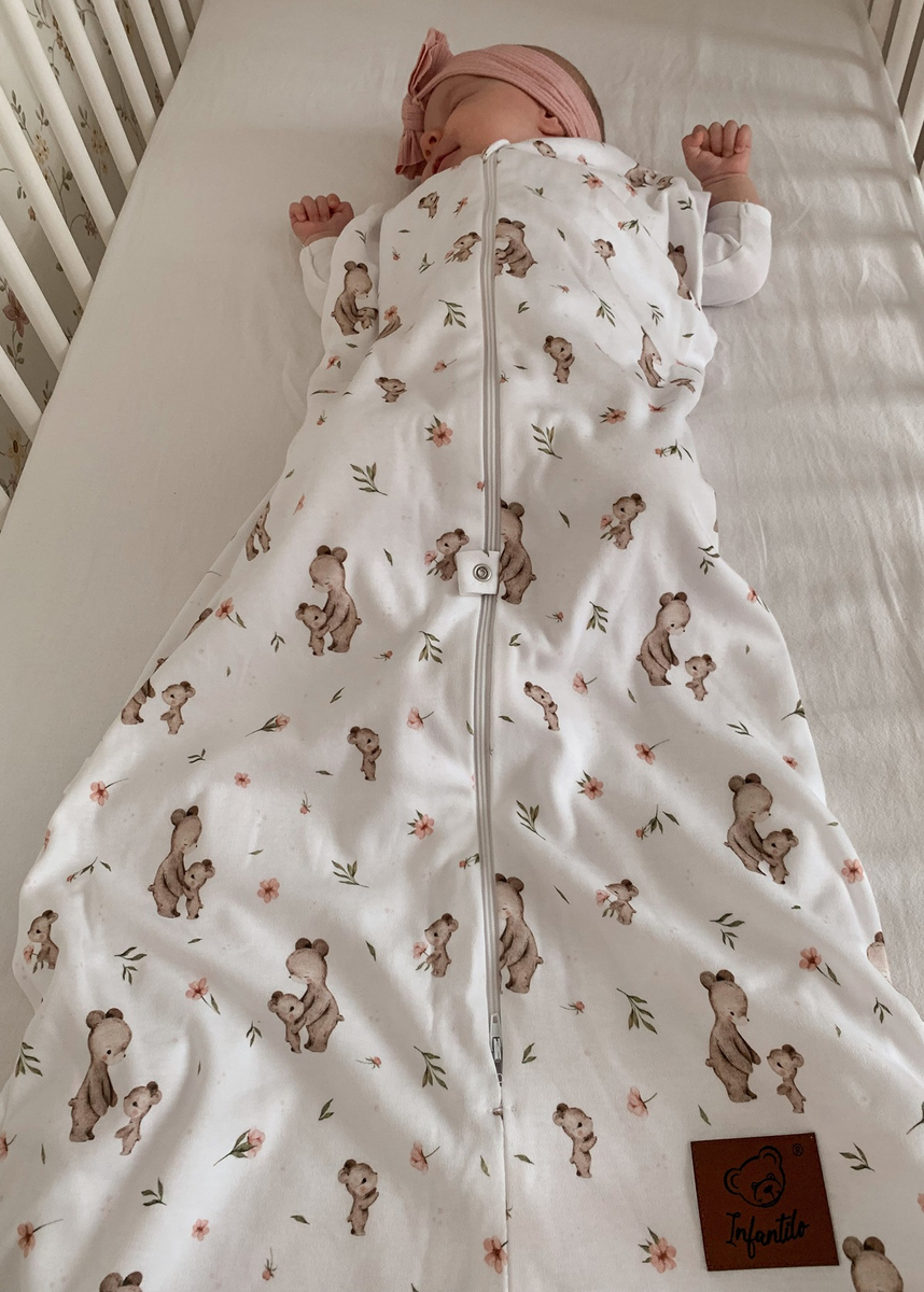 Śpiworek do spania dzianinowy PREMIUM letni