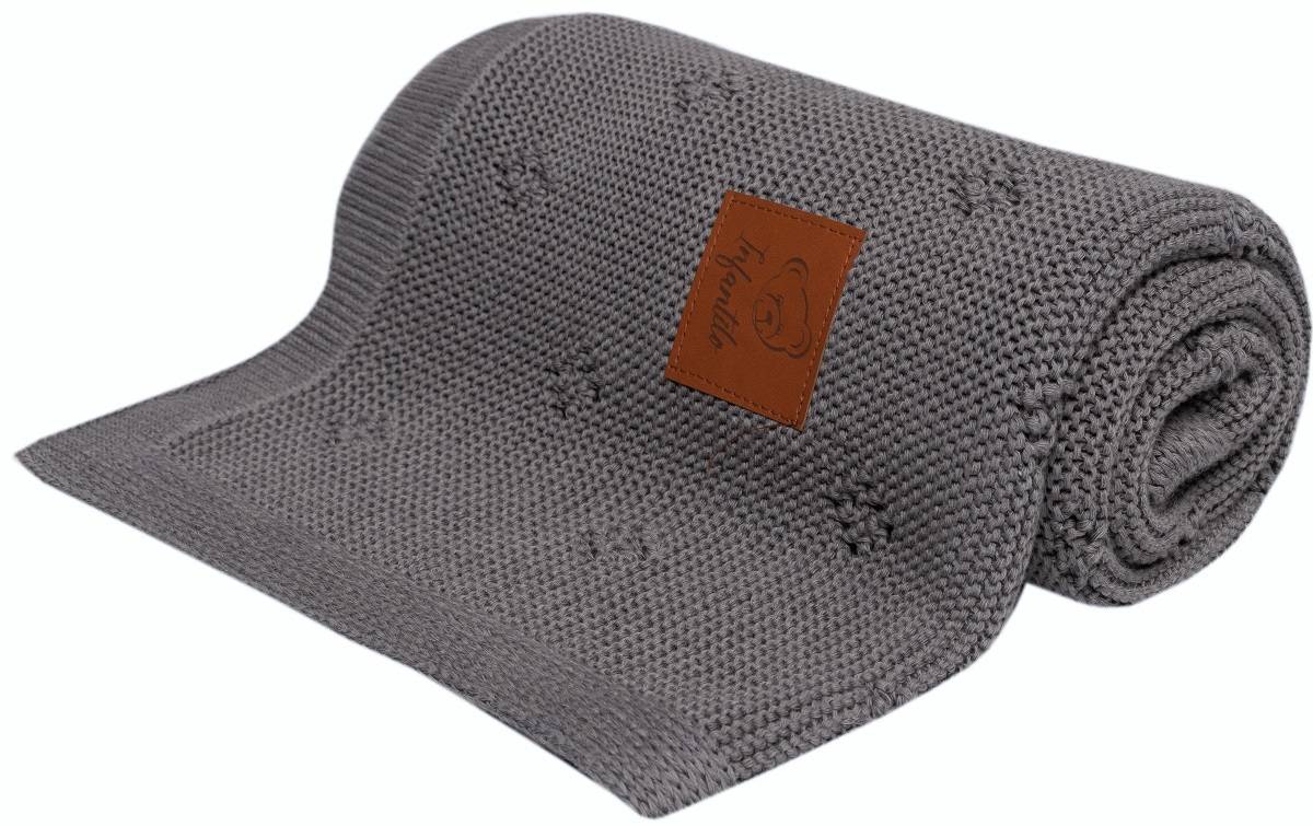 Kocyk dziany BAMBUSOWY DIAMOND 80x100