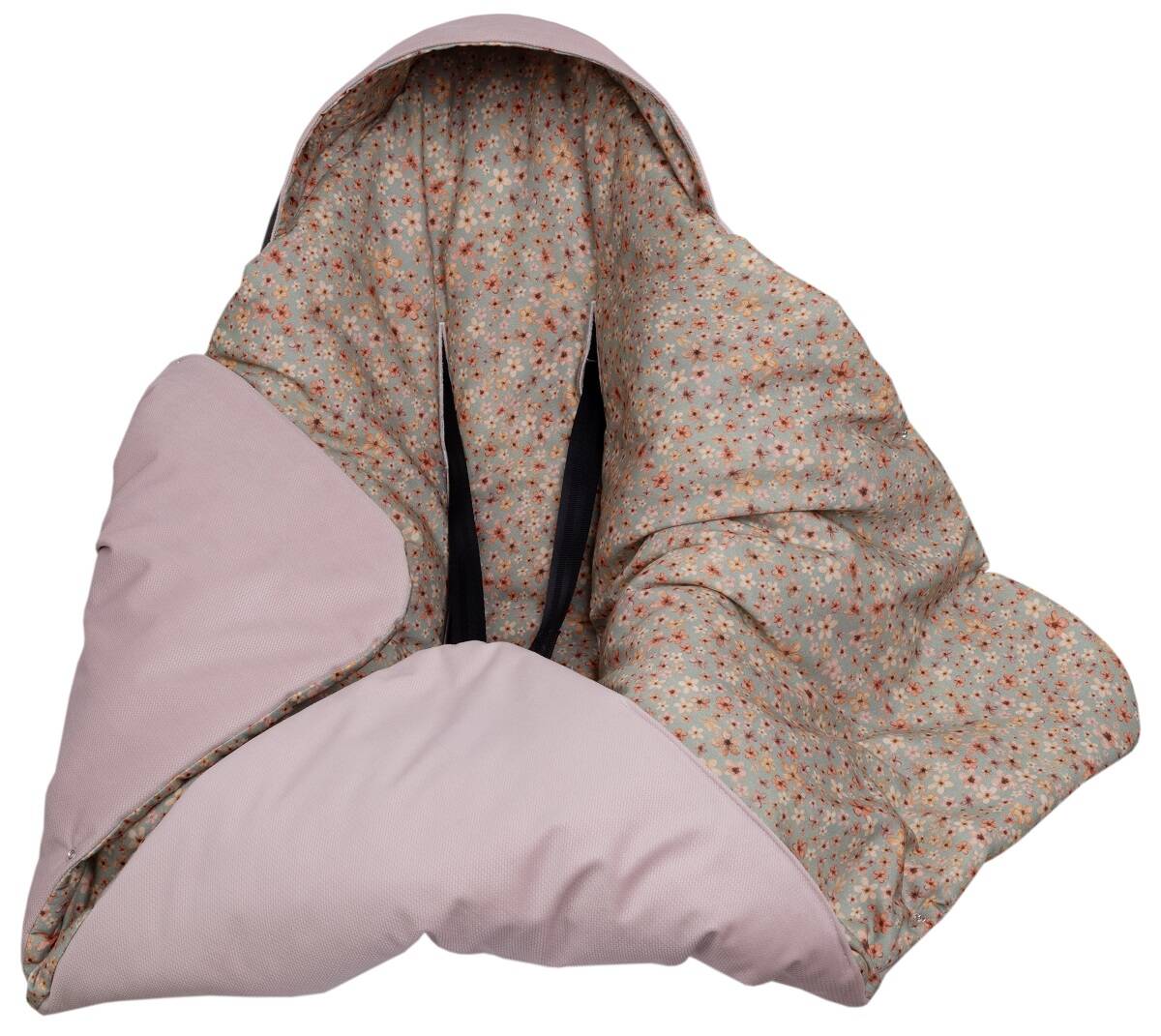 Kocyk z kapturkiem VELVET