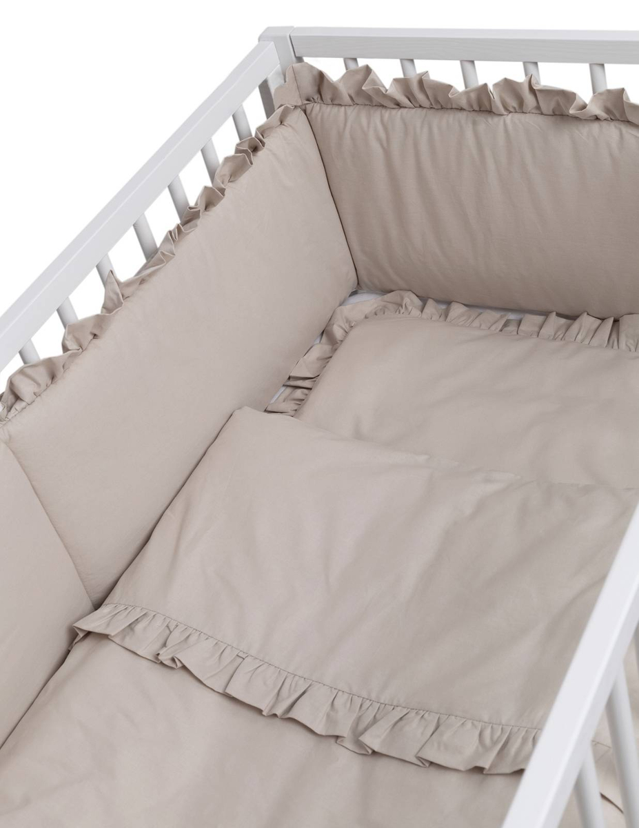 Pościel bawełniana 2-elementowa 100x135cm Z FALBANKĄ