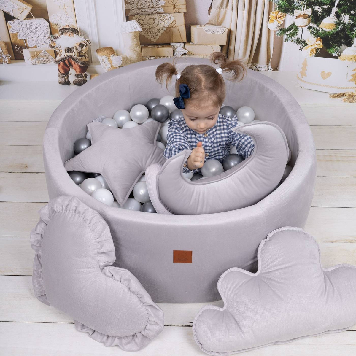 Suchy basen z kulkami VELVET