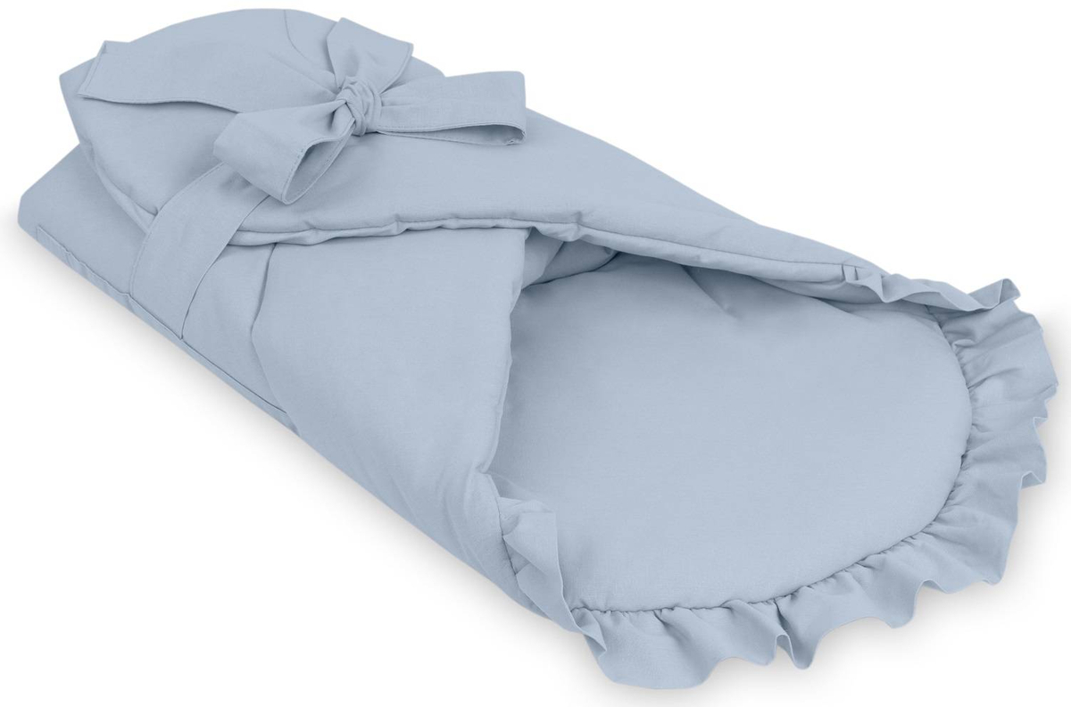 Rożek usztywniany BAWEŁNIANY z falbanką