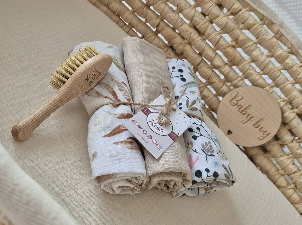 Pieluszki muślinowe 70x80cm - 3-PAK