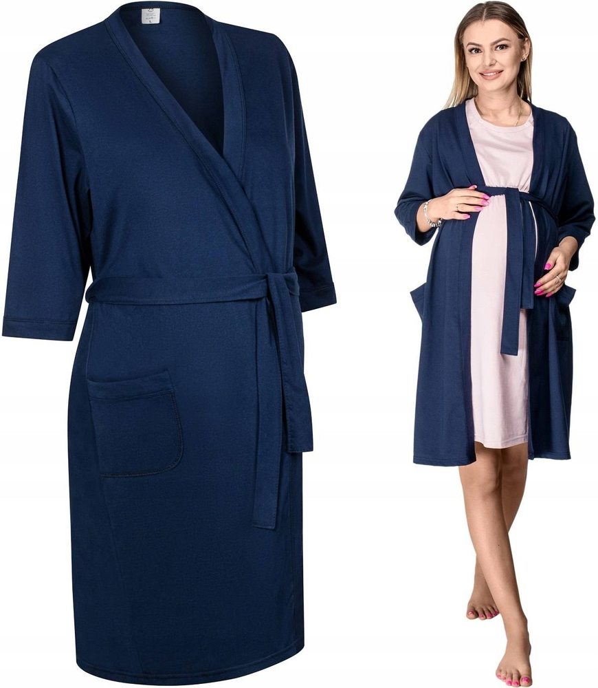 Szlafrok ciążowy LUNA rozm. M