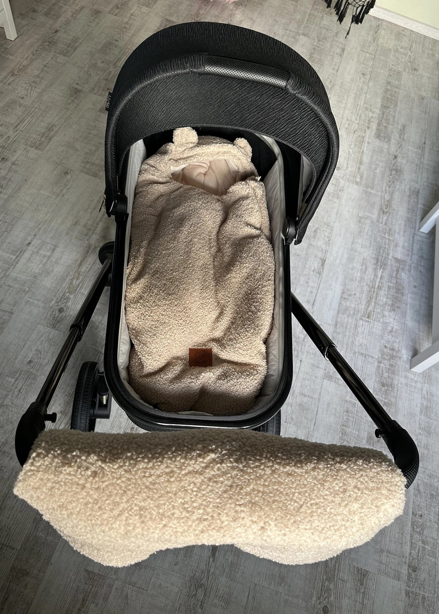 Mufka do wózka BARANEK boucle