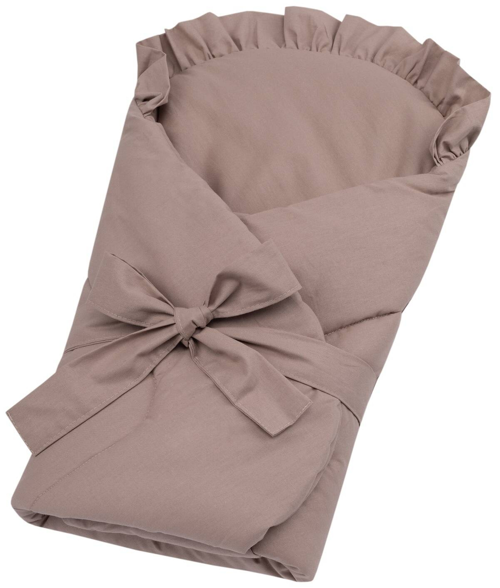 Rożek usztywniany BAWEŁNIANY z falbanką