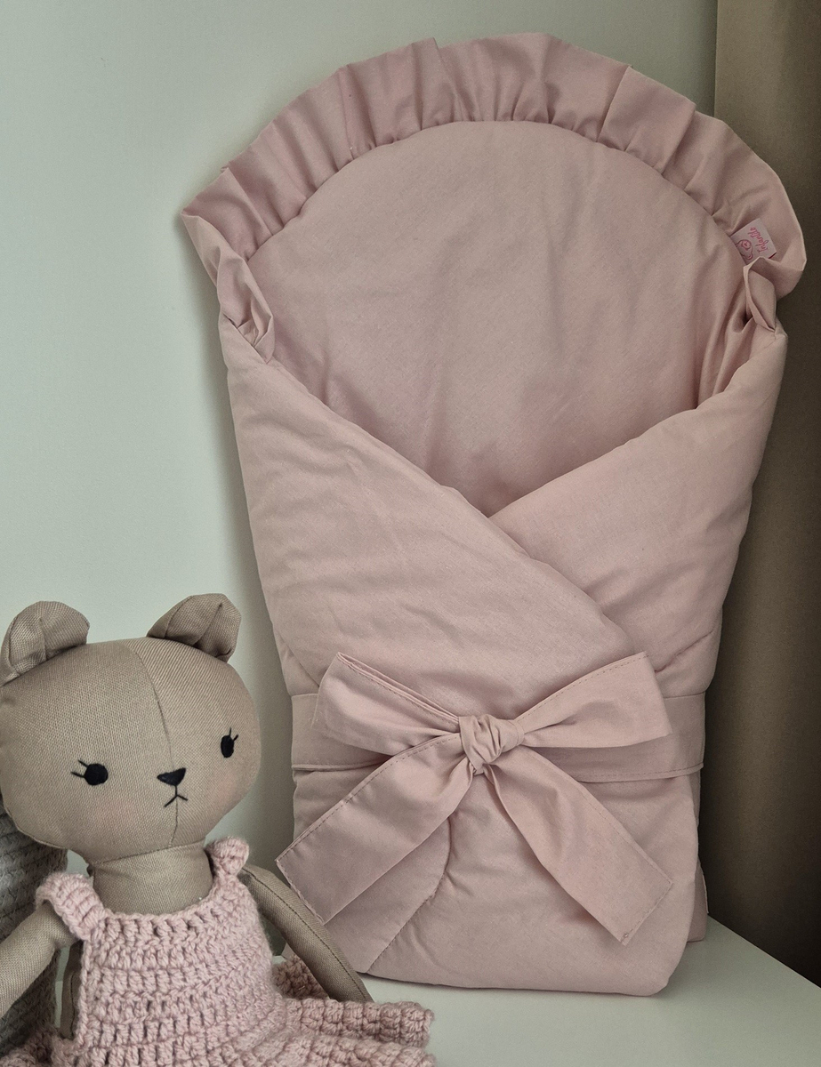 Rożek usztywniany BAWEŁNIANY z falbanką