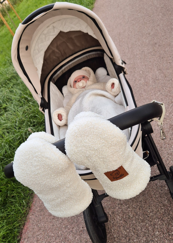 Rękawice do wózka BARANEK boucle