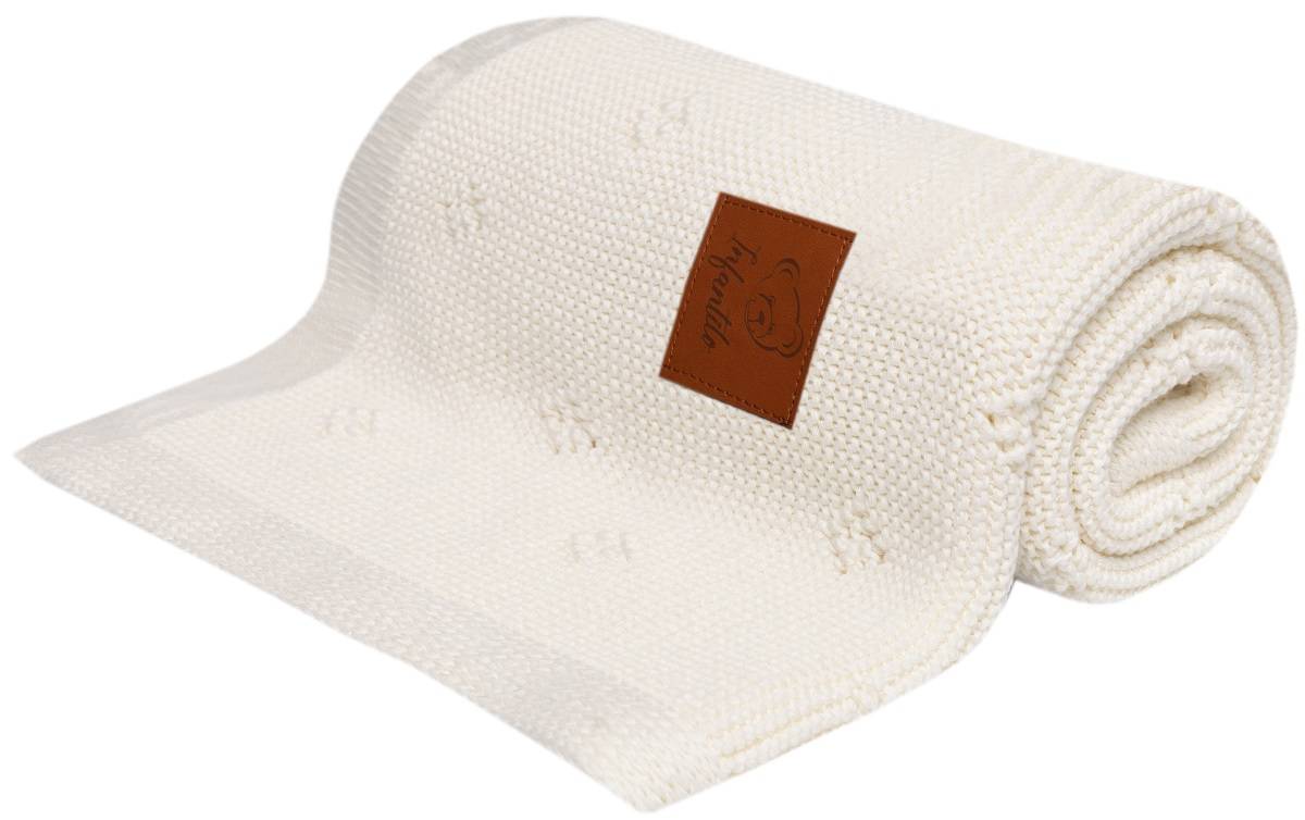 Kocyk dziany BAMBUSOWY DIAMOND 80x100