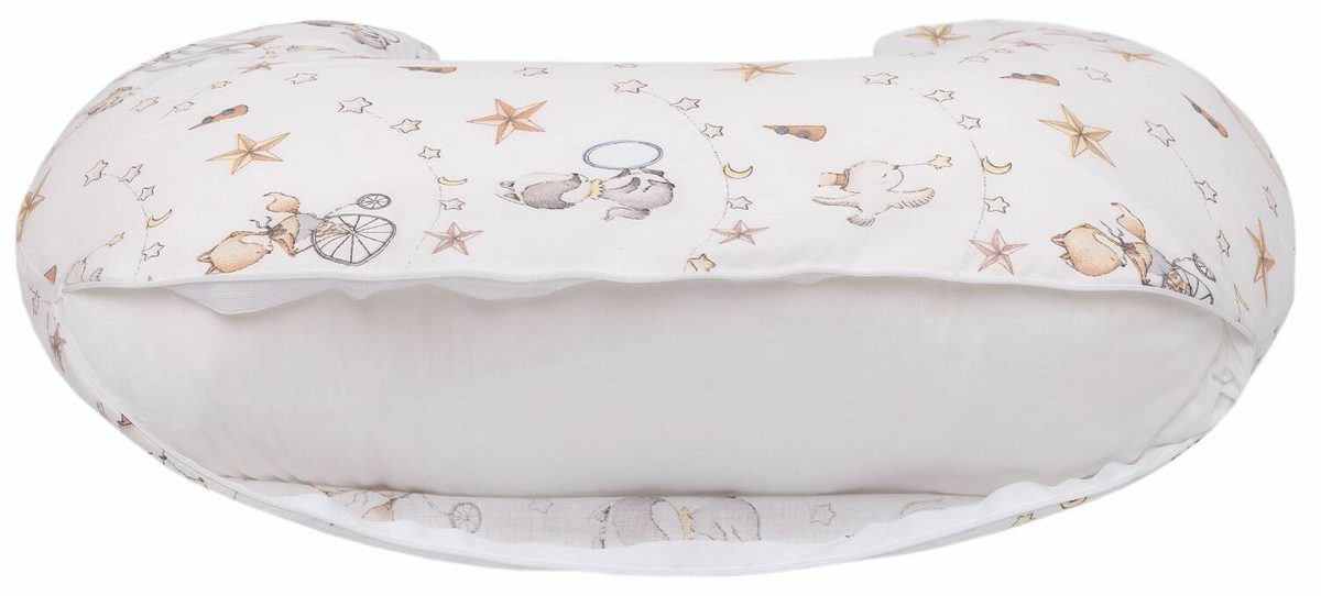 Poszewka na rogal do karmienia BAWEŁNIANY