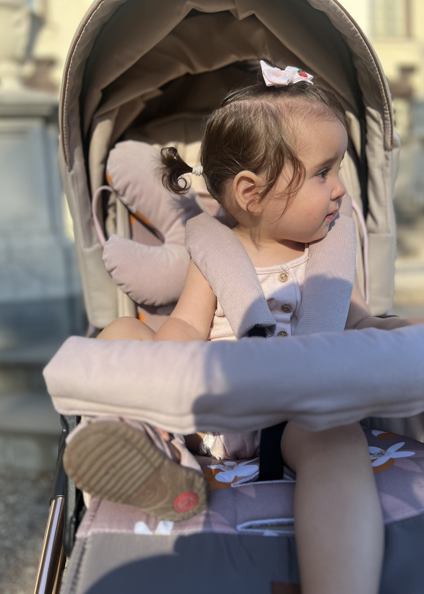 Wkładka do wózka VELVET - ZESTAW