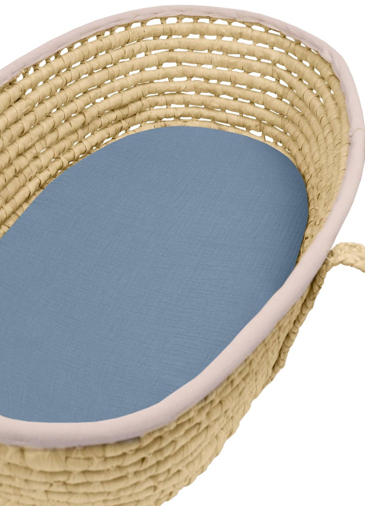 Prześcieradło do wózka gondoli muślinowe z gumką