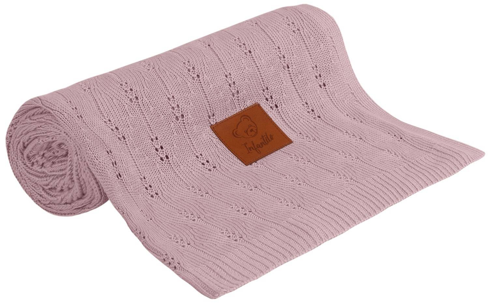 Kocyk bambusowy ażurowy 100% BAMBUS 