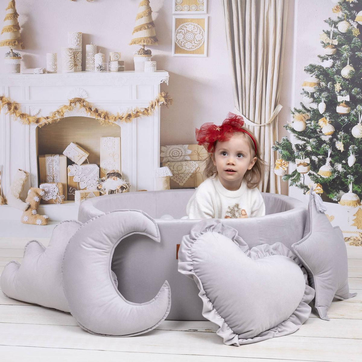 Suchy basen z kulkami VELVET