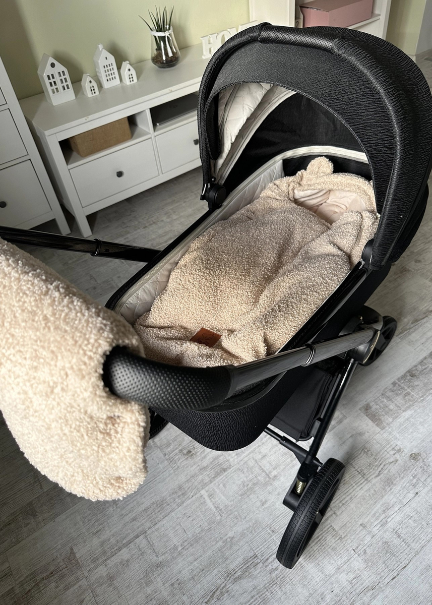 Mufka do wózka BARANEK boucle