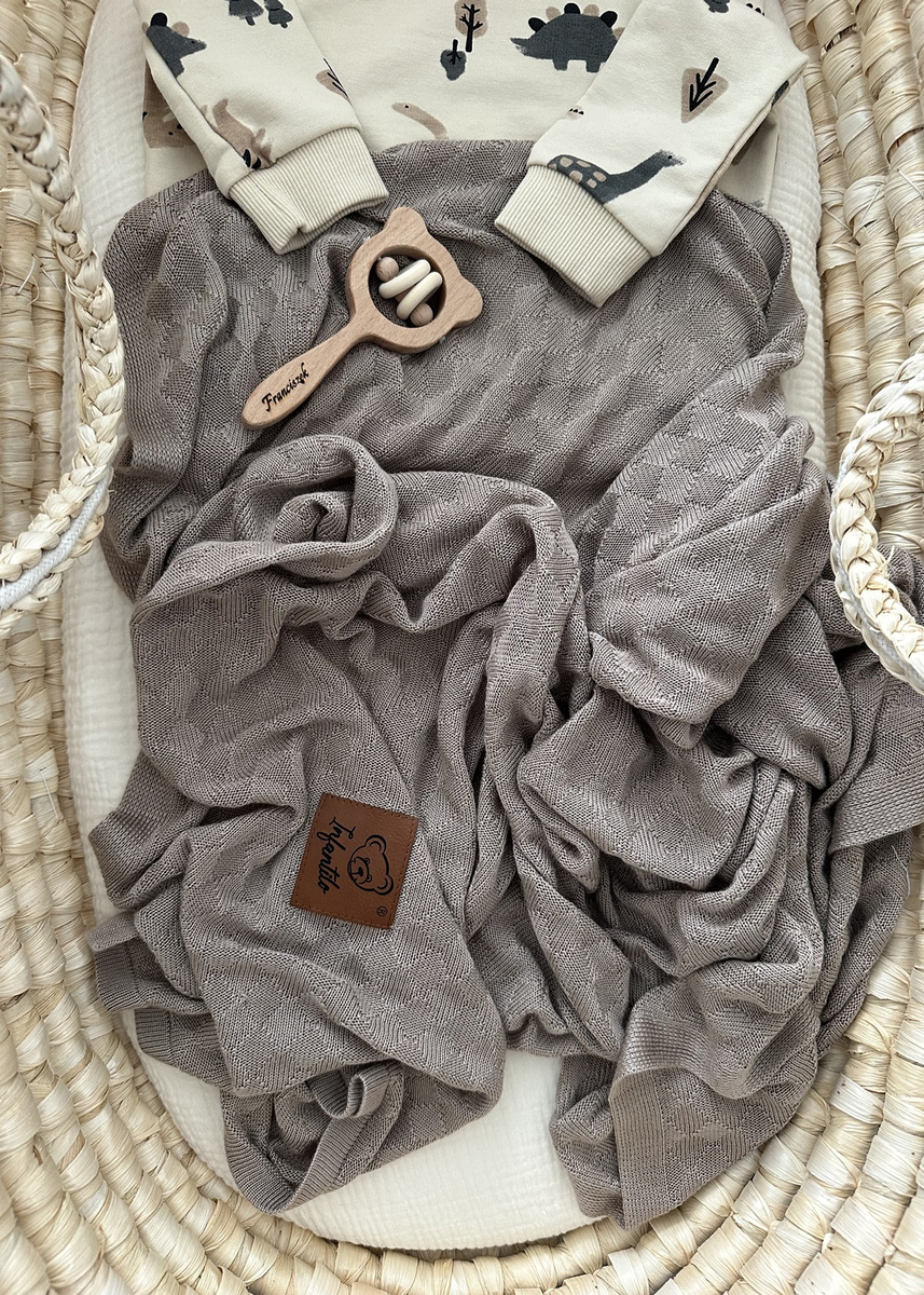 Kocyk bambusowy TINY BAMBOO 100x120cm