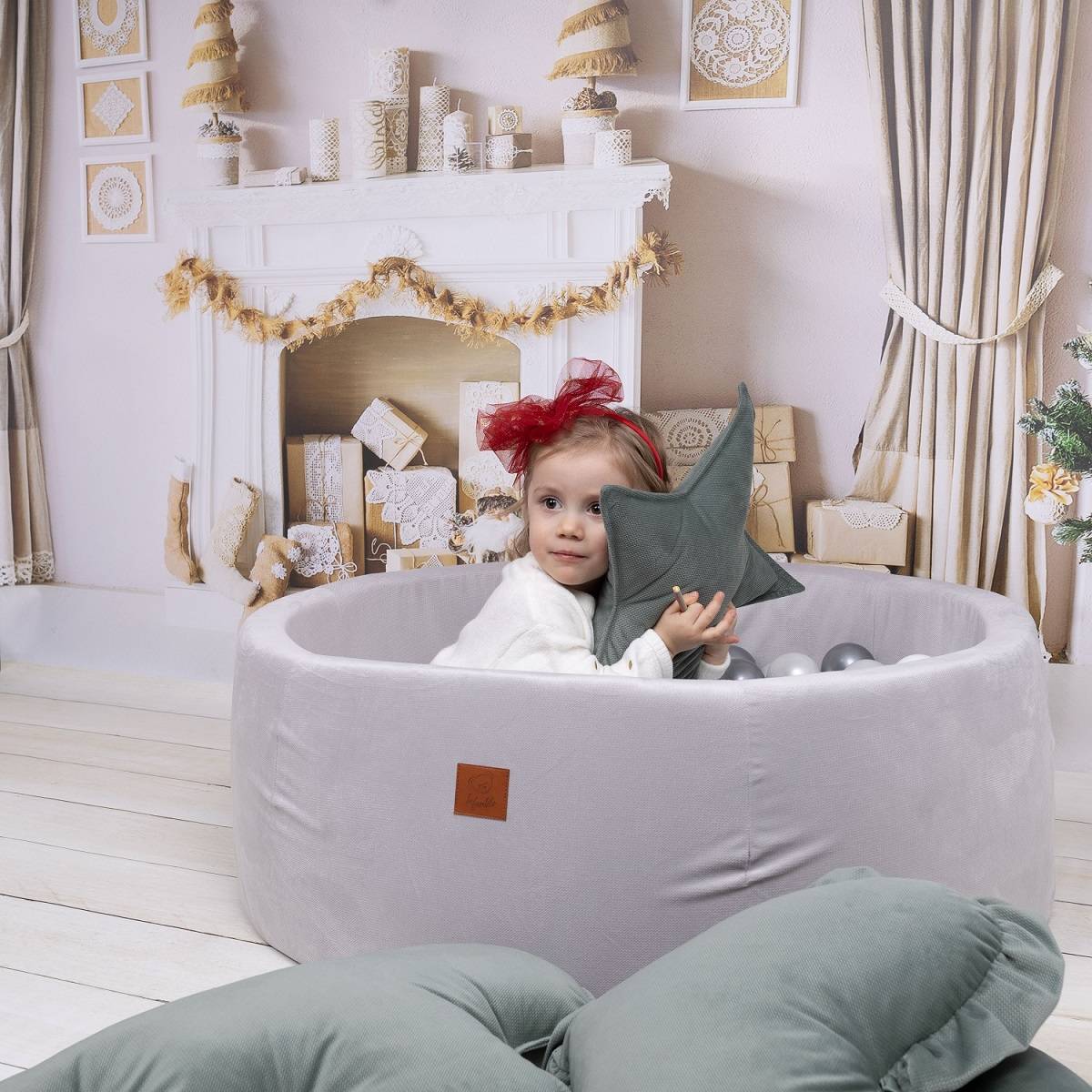 Suchy basen z kulkami VELVET