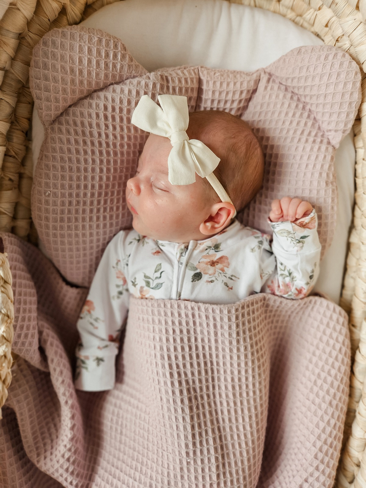 Komplet letni poduszka i otulacz WAFEL