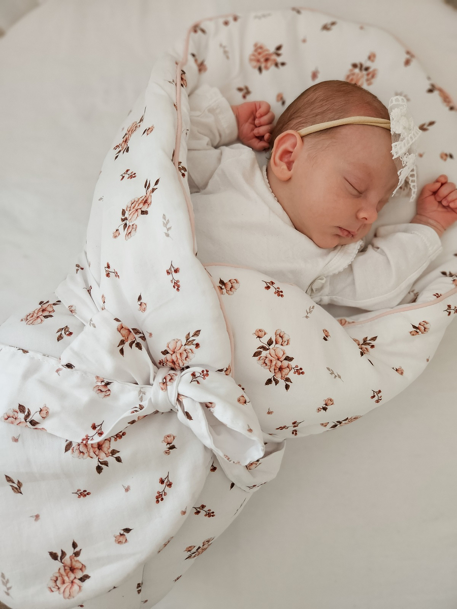 Rożek usztywniany bawełniany PREMIUM z wypustką