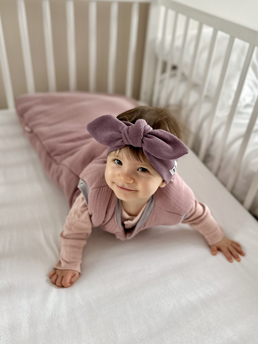 Śpiworek do spania muślinowy PREMIUM ocieplany