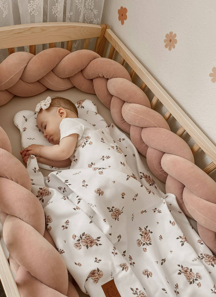 Komplet letni poduszka miś i otulacz BAMBUS