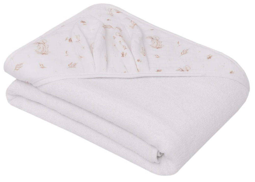 Okrycie kąpielowe BAMBUSOWE 100x100 RABBIT