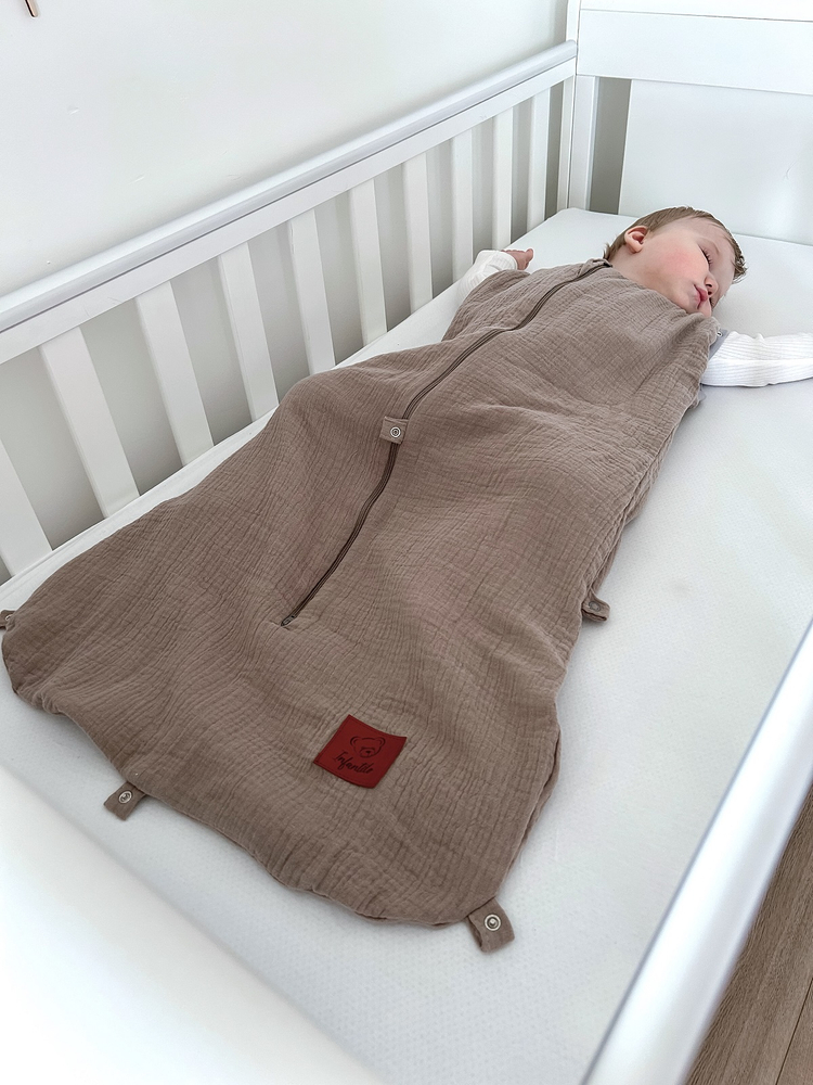 Śpiworek do spania muślinowy PREMIUM light