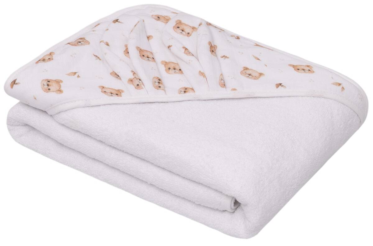 Okrycie kąpielowe BAMBUSOWE 100x100 RABBIT