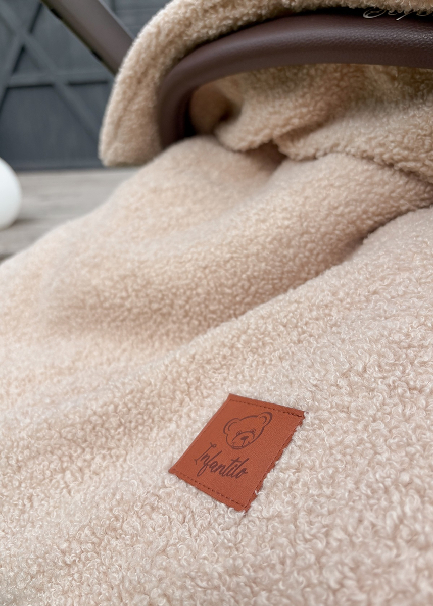 Pościel do wózka ocieplana BARANEK boucle