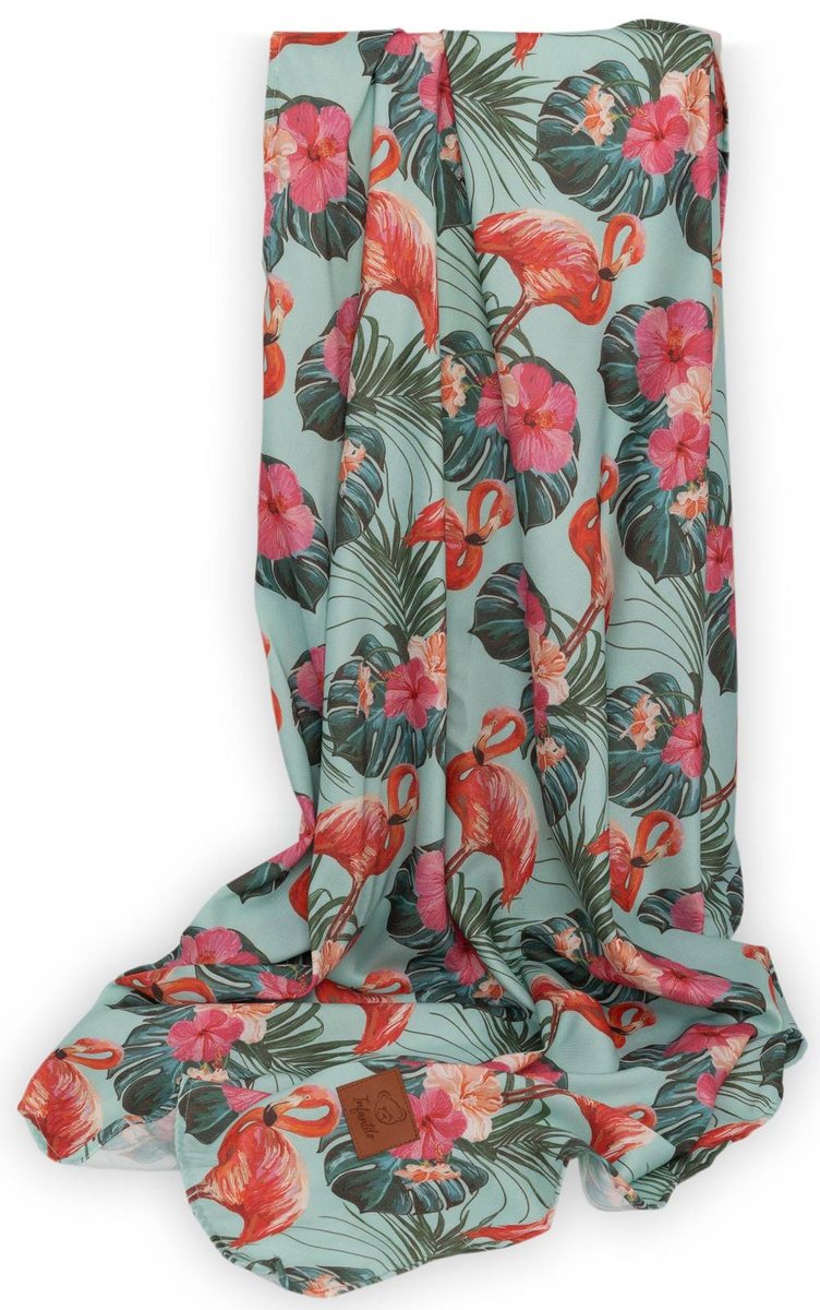 Komplet letni poduszka miś i otulacz BAMBUS