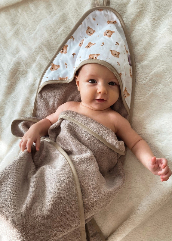 Okrycie kąpielowe BAMBUSOWE 100x100cm