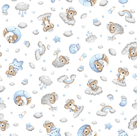 misie koala niebieskie