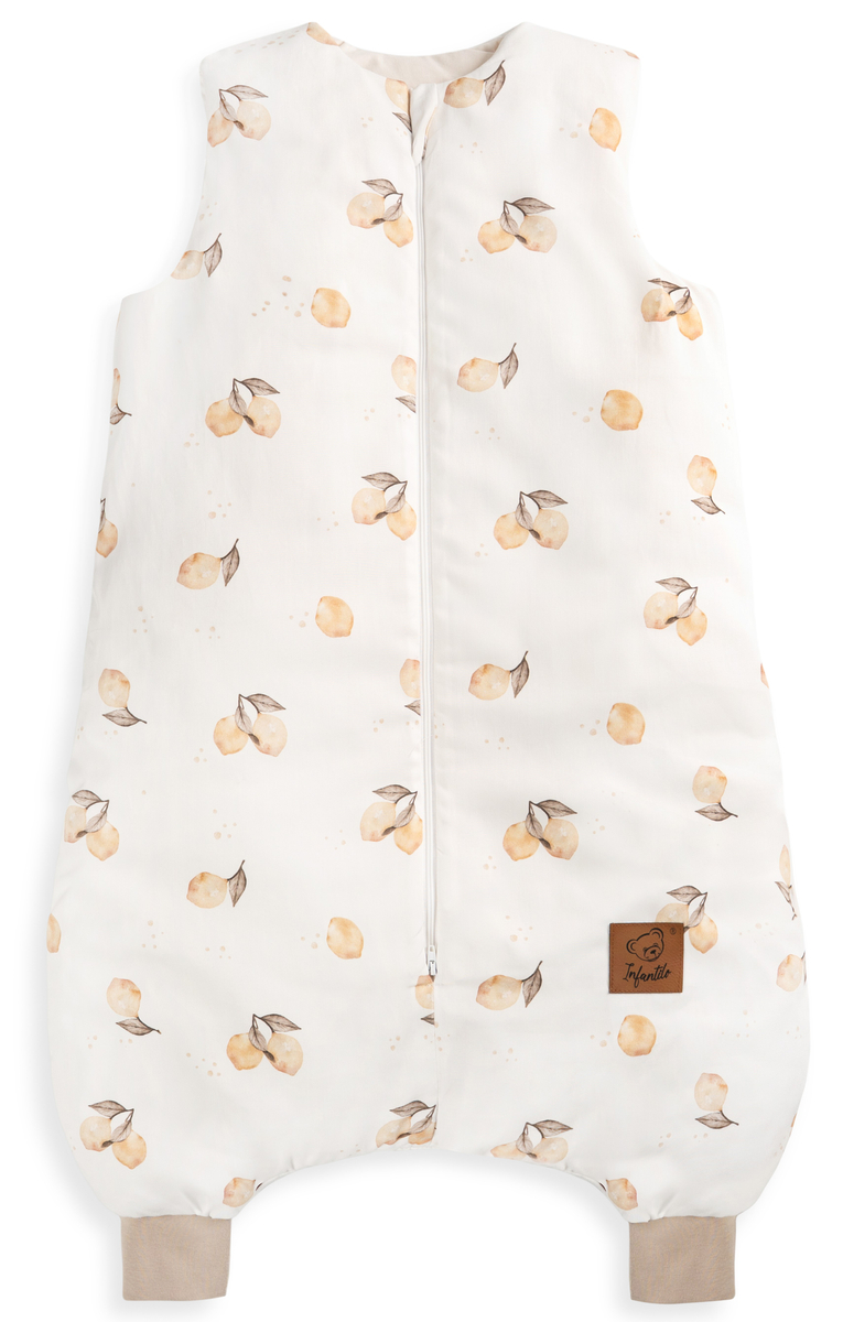 Śpiworek z nogawkami do spania KIDS z bawełny SATYNOWEJ 18-36m