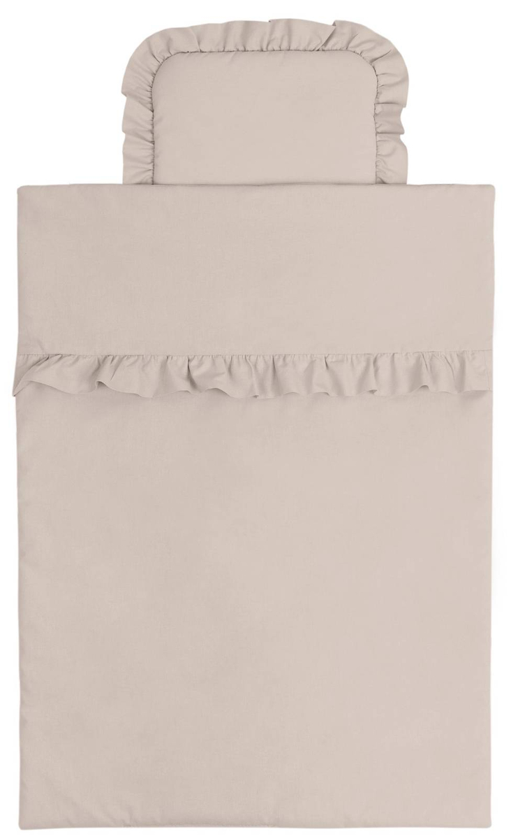 Pościel bawełniana 2-elementowa 100x135cm Z FALBANKĄ